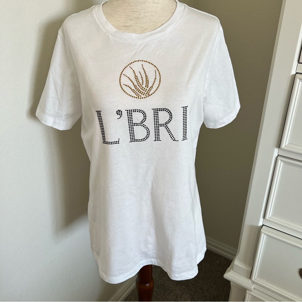 L’BRI Pure n’ Natural Bling Short Sleeve Tee